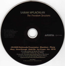 Load image into Gallery viewer, Sarah McLachlan : The Freedom Sessions (CD, Album, Enh)
