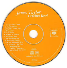 Load image into Gallery viewer, James Taylor (2) : October Road (CD, Album, CD-)
