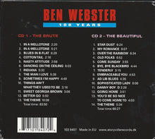 Load image into Gallery viewer, Ben Webster : 100 Years  - The Brute &amp; The Beautiful (2xCD, Comp)
