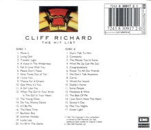 Load image into Gallery viewer, Cliff Richard : The Hit List (The Best Of 35 Years) (2xCD, Comp)
