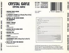 Load image into Gallery viewer, Crystal Gayle : Crystal Gayle (CD, Album, RE)
