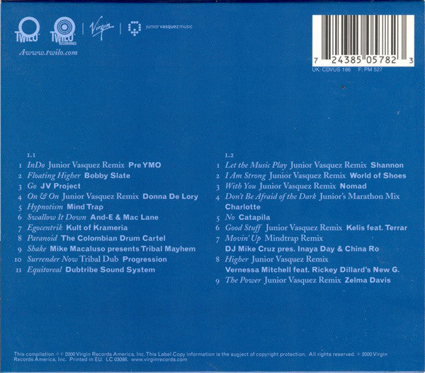 Buy Junior Vasquez : Twilo Volume 1 (2xCD, Mixed) Online for a