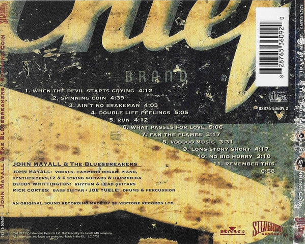Buy John Mayall & The Bluesbreakers : Spinning Coin (CD, Album