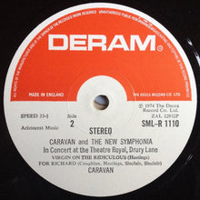 Load image into Gallery viewer, Caravan &amp; The New Symphonia : Caravan &amp; The New Symphonia (LP, Album)
