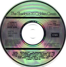 Load image into Gallery viewer, The Shadows : 20 Golden Greats (CD, Comp, RE)
