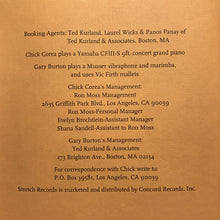 Load image into Gallery viewer, Chick Corea + Gary Burton* : Native Sense (CD, Album)
