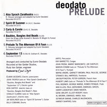 Load image into Gallery viewer, Deodato* : Prelude (CD, Album, RE, RM, CD )
