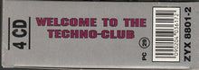 Load image into Gallery viewer, Various : Welcome To The Techno-Club (4xCD, Comp + Box, RE)
