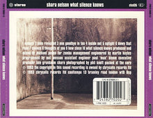 Load image into Gallery viewer, Shara Nelson : What Silence Knows (CD, Album, RP)
