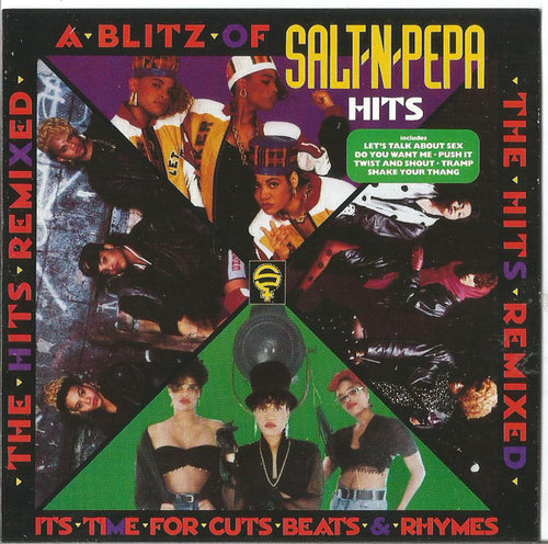 Salt-N-Pepa* : A Blitz Of Salt-N-Pepa Hits: The Hits Remixed (CD, Comp)