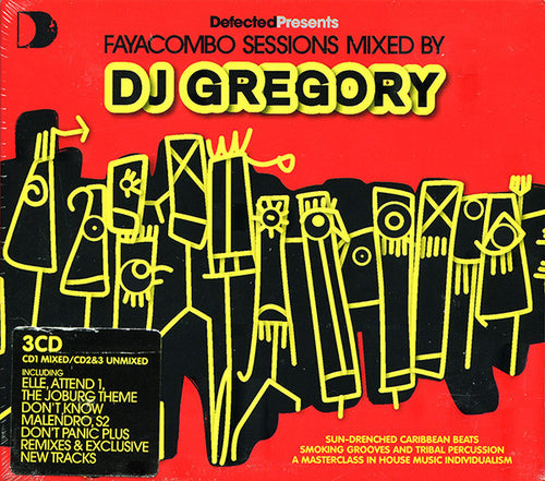 DJ Gregory : Defected Presents Faya Combo Sessions (CD, Mixed + 2xCD, Comp)