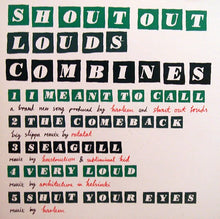 Load image into Gallery viewer, Shout Out Louds : Combines (CD, EP)

