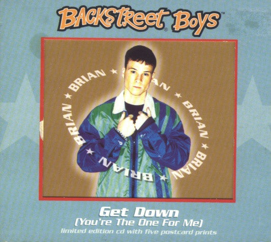 Backstreet Boys : Get Down (You're The One For Me) (CD, Single, Ltd, Dig)