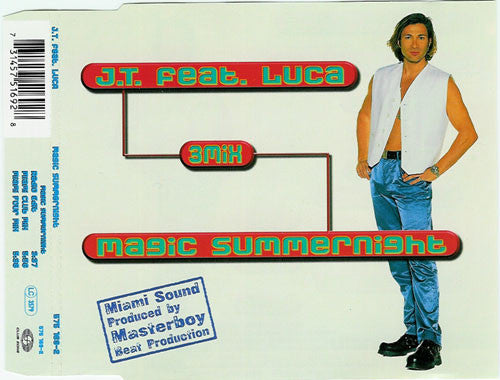 J.T.* Feat. Luca* : Magic Summernight (CD, Maxi)