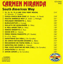 Load image into Gallery viewer, Carmen Miranda : South American Way (CD, Comp, Mono)
