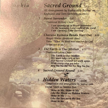 Load image into Gallery viewer, Sophia (6) : Hidden Waters / Sacred Ground (CD, Album, RE)
