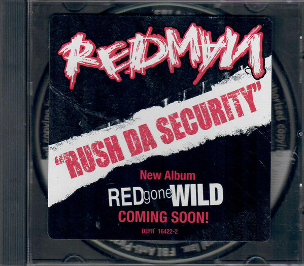 Redman : Rush Da Security (CD, Single, Promo)