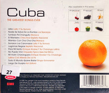 Load image into Gallery viewer, Various : Cuba (The Greatest Songs Ever) (CD, Comp)
