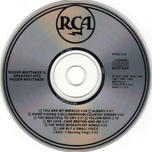 Load image into Gallery viewer, Roger Whittaker : Greatest Hits (CD, Comp, RM)
