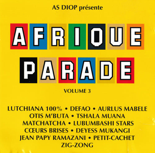 Various : Afrique Parade Volume 3 (CD, Comp)