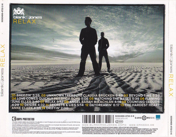 Buy Blank & Jones : Relax (CD, Album, Copy Prot.) Online for a