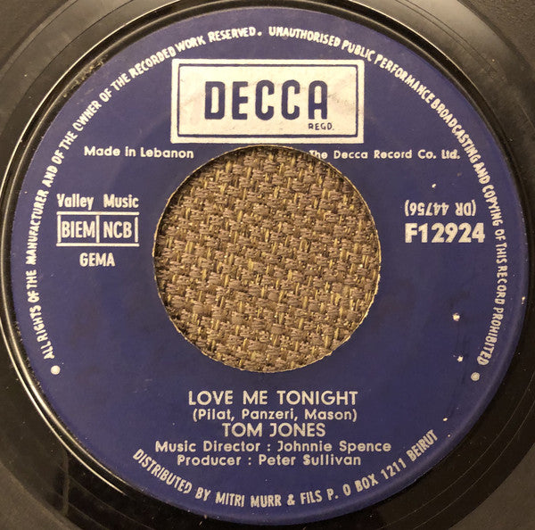 Tom Jones : Love Me Tonight (7