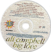 Load image into Gallery viewer, Ali Campbell : Big Love (CD, Album)
