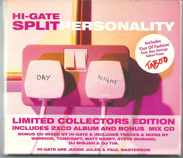 Hi-Gate : Split Personality (Limited Collectors Edition) (3xCD, Album, P/Mixed)