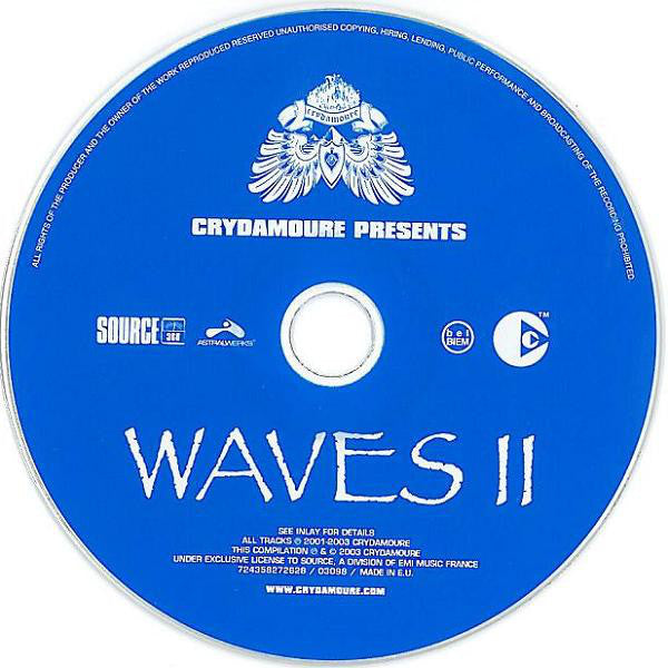 洋楽 VA / Crydamoure Presents Waves II Crydamoure Presents Waves – CD (Compilation, Mixed), 2002