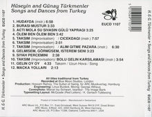 Load image into Gallery viewer, Hüseyin* And Günay Türkmenler : Songs And Dances From Turkey (CD, Album)
