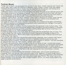 Load image into Gallery viewer, Hüseyin* And Günay Türkmenler : Songs And Dances From Turkey (CD, Album)
