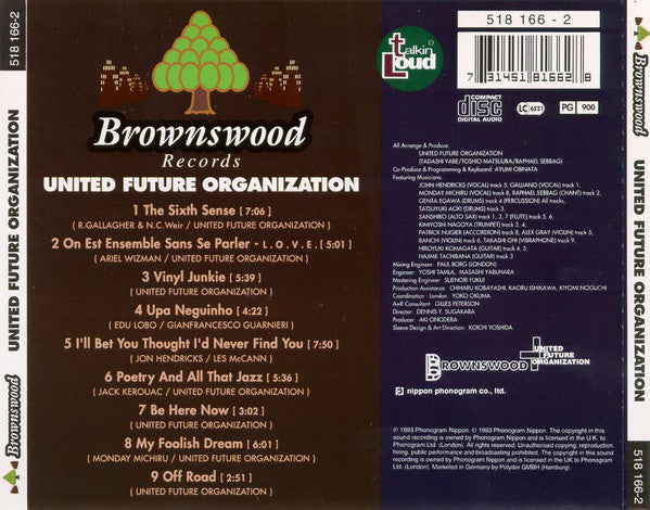 Buy United Future Organization : United Future Organization