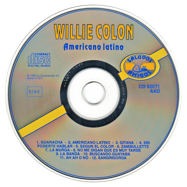 Buy Willie Colon* : Americano Latino (CD, Comp) Online for a great