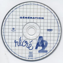 Load image into Gallery viewer, Various : Génération Récré A2 (CD, Comp)
