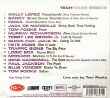 Load image into Gallery viewer, Tom Pooks : Techhouse Session 02 (CD, Comp, Mixed)
