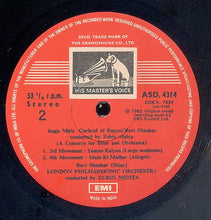 Load image into Gallery viewer, Ravi Shankar And Zubin Mehta And London Philharmonic Orchestra* : Raga Mala (Garland Of Ragas) (LP)
