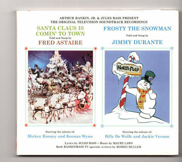 Arthur Rankin, Jr. & Jules Bass* : Santa Claus Is Comin' To Town / Frosty The Snowman (CD, Comp)