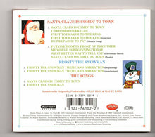 Load image into Gallery viewer, Arthur Rankin, Jr. &amp; Jules Bass* : Santa Claus Is Comin&#39; To Town / Frosty The Snowman (CD, Comp)
