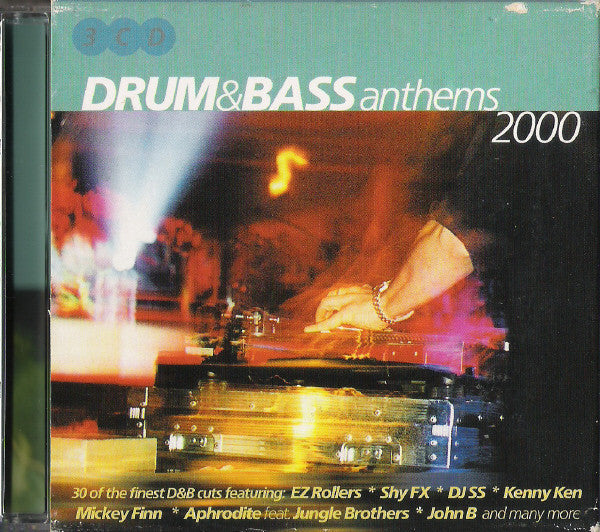 Various : Drum & Bass Anthems 2000 (3xCD, Comp + Box)
