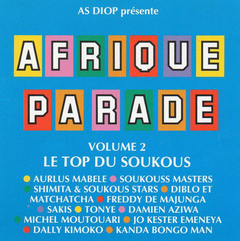 Various : Afrique Parade Volume 2 (CD, Album, Comp)