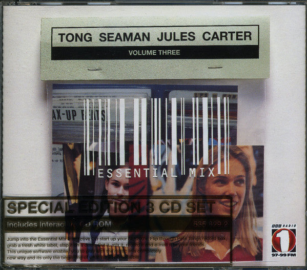 Tong* / Seaman* / Jules* / Carter* : Essential Mix Volume Three (2xCD, Comp, Mixed + CD-ROM, Enh + S/Edition)