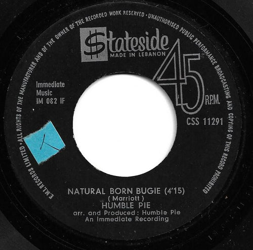 Humble Pie : Natural Born Bugie / Wrist Job (7