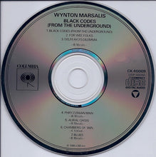 Load image into Gallery viewer, Wynton Marsalis : Black Codes (From The Underground) (CD, Album)
