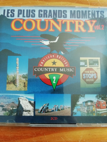 Various : Les Plus Grands Moments Country Vol. 2 (2xCD, Comp)