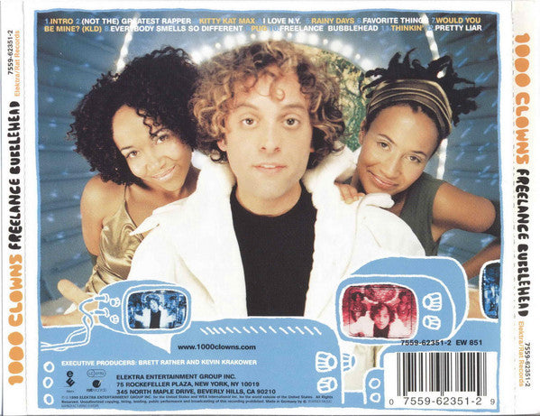 Buy 1000 Clowns : Freelance Bubblehead (CD, Album) Online