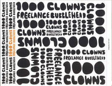 Load image into Gallery viewer, 1000 Clowns : Freelance Bubblehead (CD, Album)
