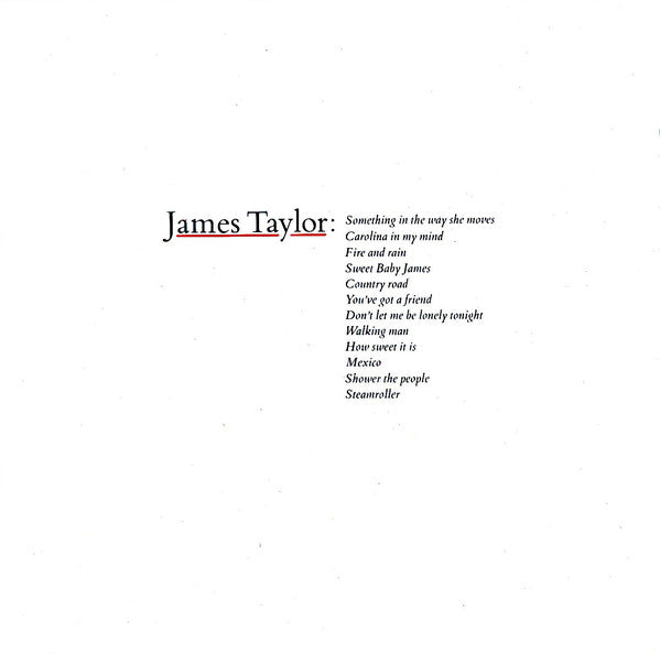 James Taylor (2) : Greatest Hits (CD, Comp, RP, Sli)