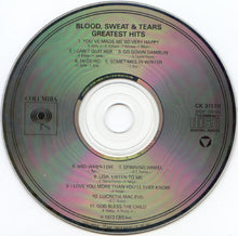 Load image into Gallery viewer, Blood, Sweat &amp; Tears* : Blood, Sweat &amp; Tears Greatest Hits (CD, Comp, RE, RP)
