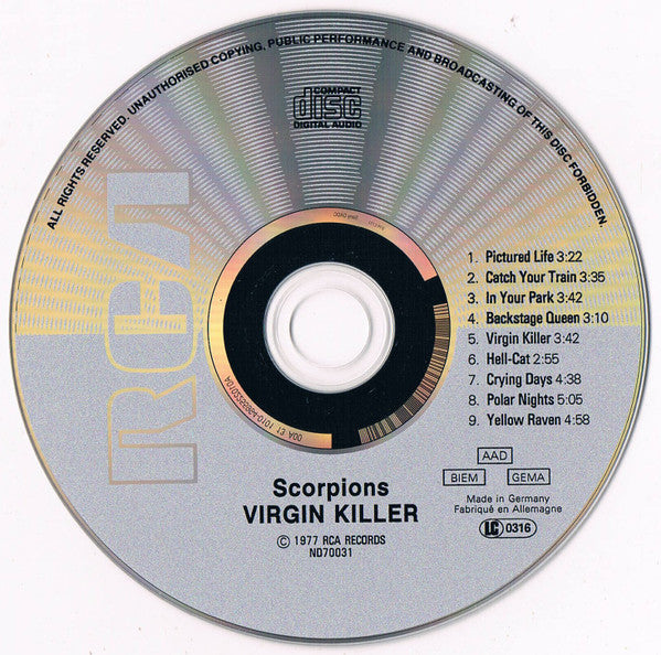Buy Scorpions : Virgin Killer (CD, Album, RE, RP) Online for a