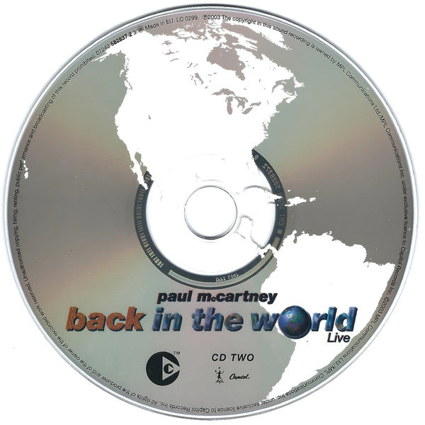 paul mccartney mpl music (RARE!!送料込） Buy Paul McCartney : Back In The World Live (2xCD, Album, Copy